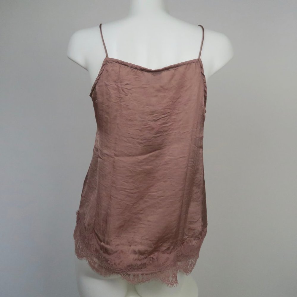 NWT Paper Crane Camisole Pink Mauve Lace Small Tank Top - Picture 4 of 9
